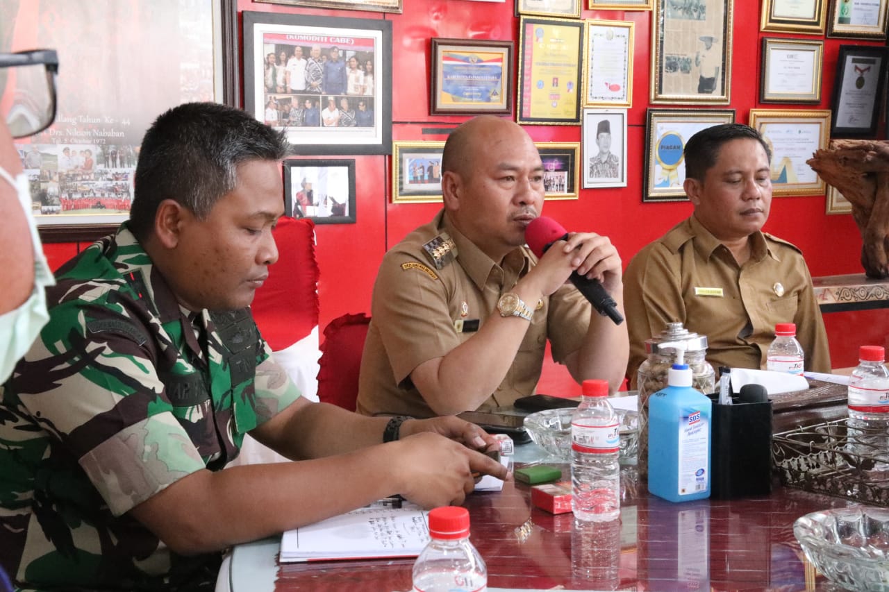 Bupati Taput Pimpin Rakor Pengendalian Inflasi Daerah, Tekankan Perangkat Daerah Bergerak Cepat.