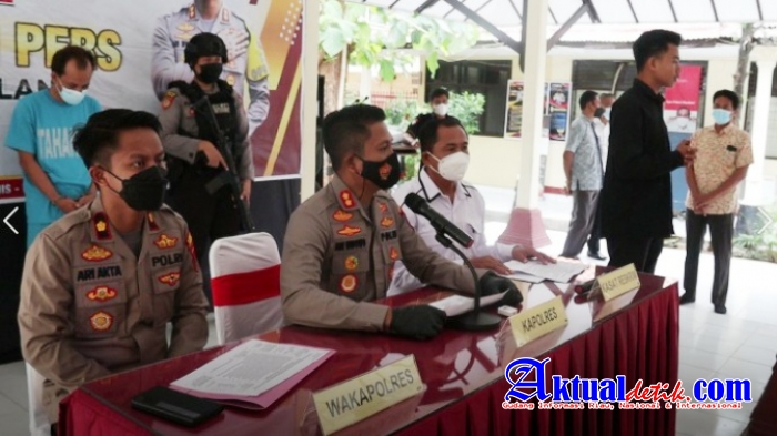 Polres Pemalang Bekuk Tersangka Persetubuhan dan atau Pencabulan terhadap Anak Tiri 