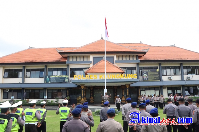 Kapolres Klungkung Apresiasi Seluruh Personel Atas Keberhasilan Dalam PAM Rangkaian KTT G20
