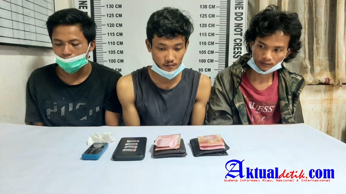 Satuan Personil Polres Pematang Siantar Mengamankan 3 Orang Diduga Pelaku Bandar Narkotika