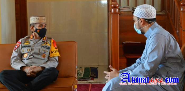 Kembali Jalin Silaturahmi, Kapolda Gorontalo Kunjungi Ketua Majelis Rasulullah Provinsi Gorontalo
