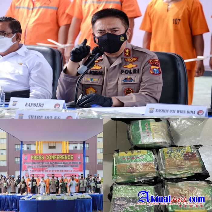 Diamankan BB 5 Kg Sabu Dari Oknum Polisi, Kapolda Riau M Iqbal : Saya Akan Pecat