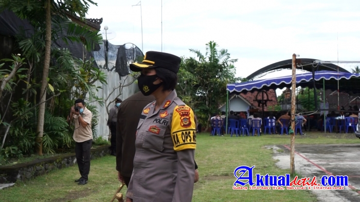 Pengamanan Misa Jumat Agung, Kapolres Dandim dan Kajari Karangasem Pantau Gereja dan Pelabuhan