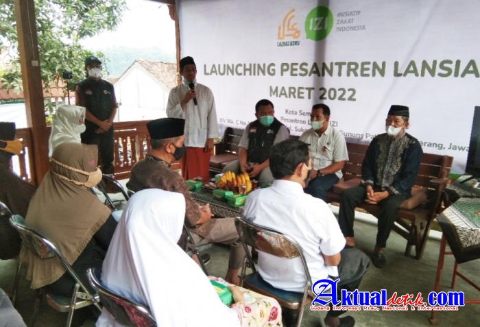 Ketua Pesantren Lansia, M.Idris : Pesantren Ini Berdiri Atas Kerjasama Dengan IZI Dan LAZNAS BSMU