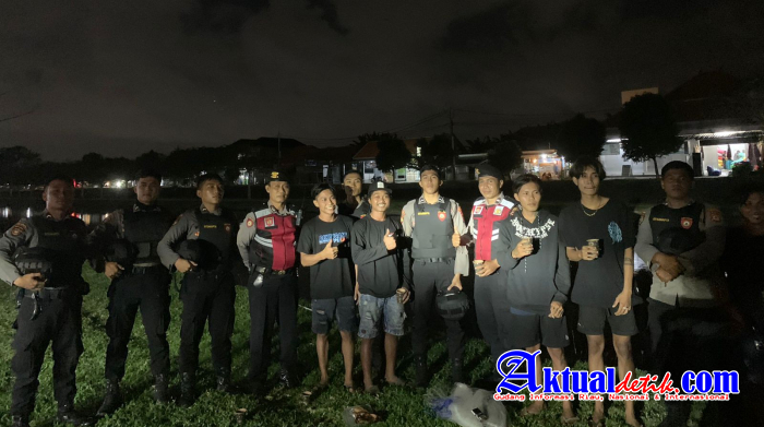 Berita Hoax Keributan di Taman Pancing Samapta Polresta Denpasar Tingkatkan Patroli Dialogis