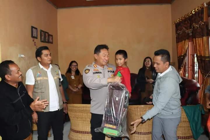 Pasca Ibunya Tewas Dibunuh Ayahnya Sendiri, Seorang Anak Dipantau Psikologisnya oleh Polres Humbahas