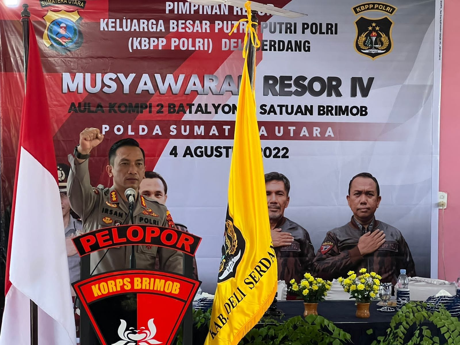 Kapolresta Deli Serdang Hadiri Kegiatan Musyawarah Resor IV KBPP Polri Kabupaten Deli Serdang