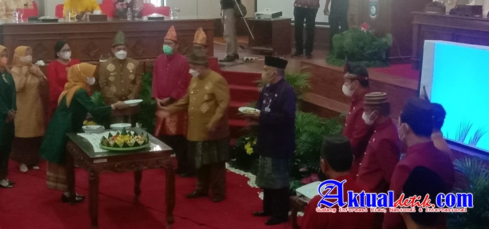 Korem 045/Gaya Mengucapkan Selamat HUT ke-18 Kab.Bangka Barat