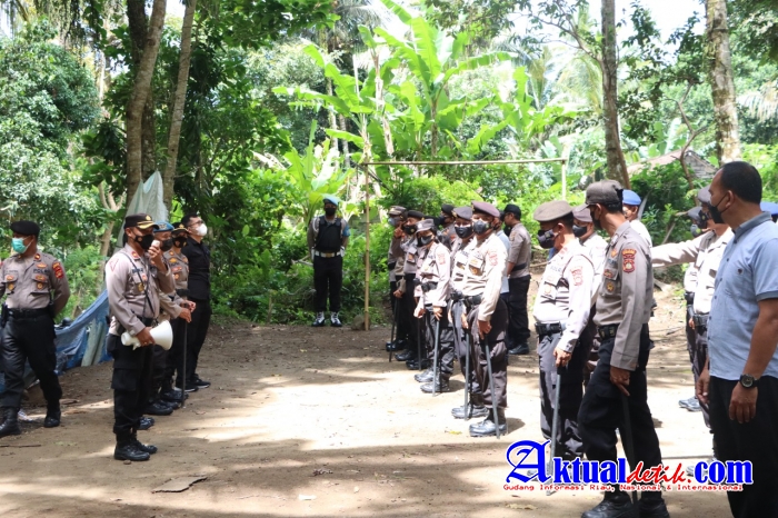 Polres Klungkung Turunkan 70 Personel Amankan Eksekusi di Banjar Kangin Desa Paksebali