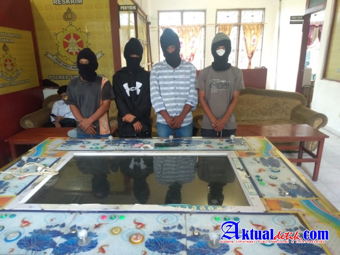 Tim Opsnal Satreskrim Polres Simalungun Amankan Penyedia Judi Gelper