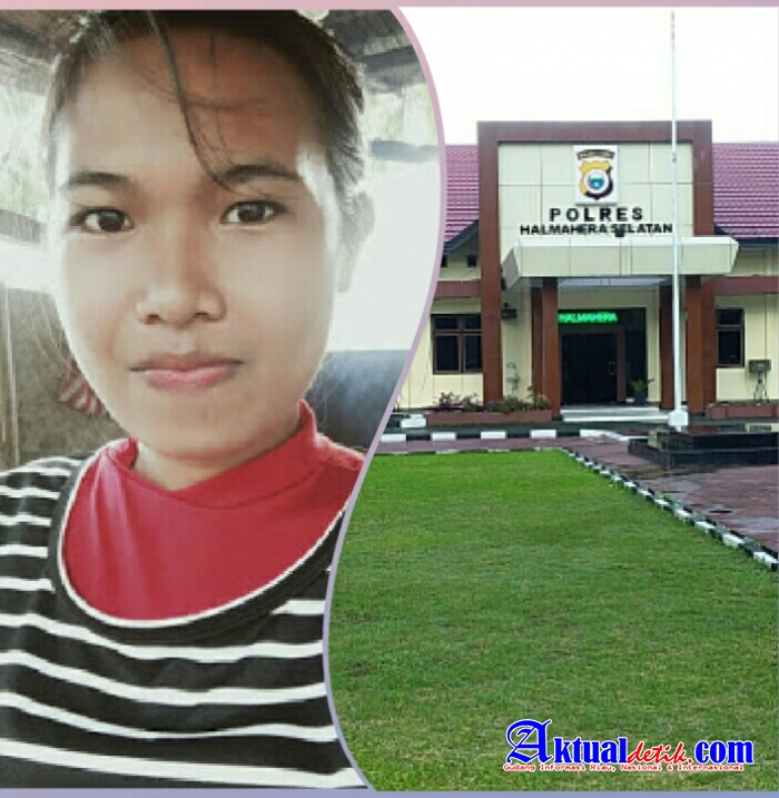 Rusli Syarif Resmi di Laporkan ke Polres Halsel oleh Mantan Istri