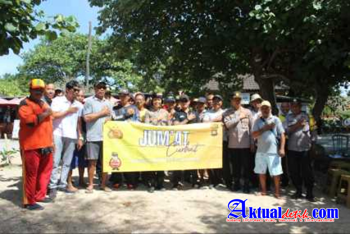 Kapolsek Densel Gelar Jumat Curhat Bersama Kelompok Nelayan Segara Agung Kelurahan Sanur