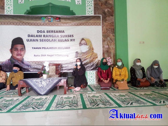 SMA Negeri 4 Semarang Gelar Doa Bersama Sukseskan Ujian Sekolah Kelas XII 