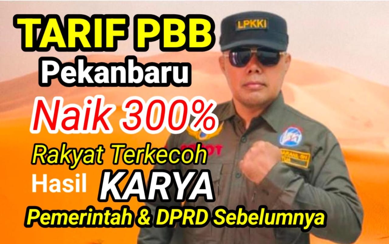 Ketua LPKKI Sebut, Perda Tarif PBB Yang Naik 300% Itu Karya Anggota DPRD 2019-2024