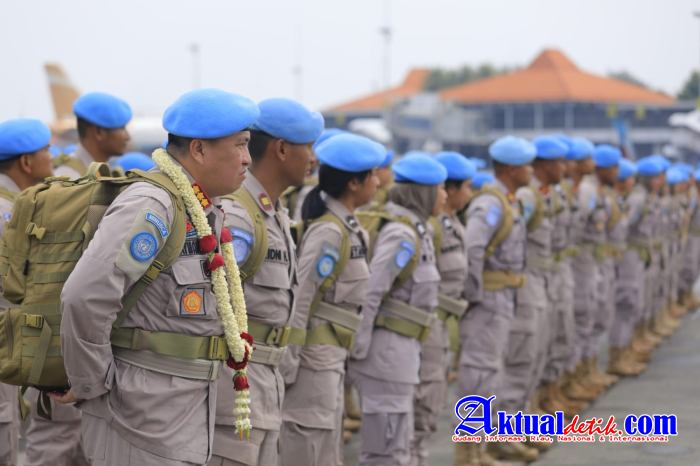 3 Personel Polda Bali Sukses Menjalankan Misi PBB di Afrika Tengah