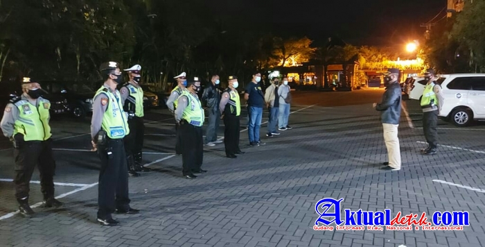 Kapolsek Turun Langsung Pimpin KRYD Dengan Sasaran Balap Liar