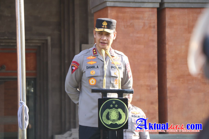 Polda Bali Kerahkan Personel Gabungan, Amankan Unjuk Rasa Oleh Masyarakat