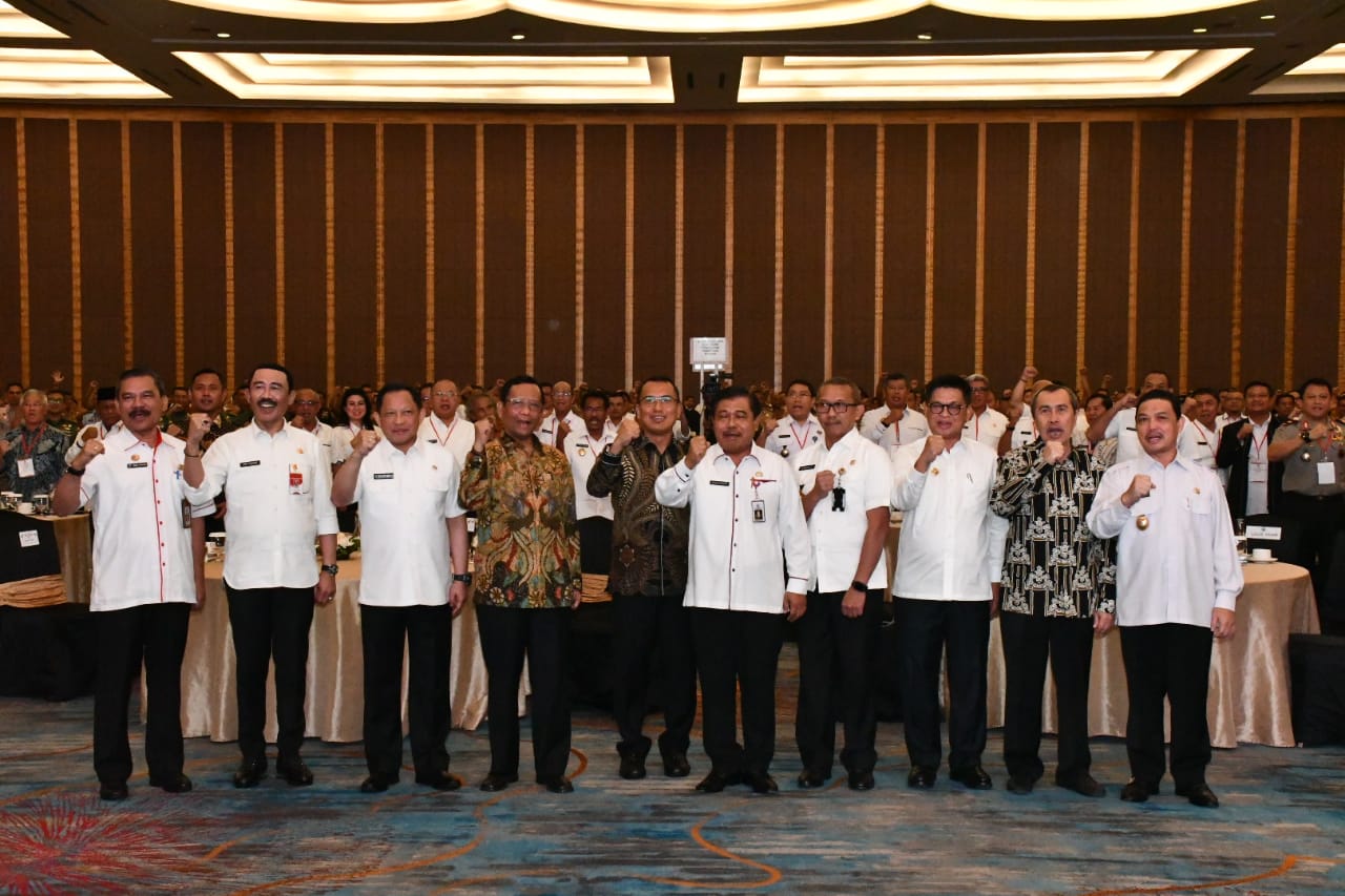 Gubri Hadiri Rakornas Pengamanan Perbatasan Negara