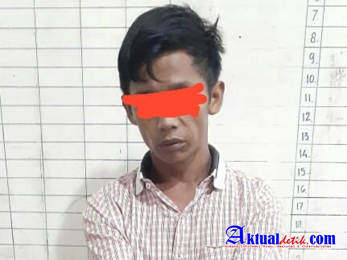 Nekat Bawa Narkoba, Riyan Pasrah Di Tangkap Polisi