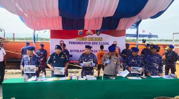 Polda Sumut Ungkap Penyelewengan BBM Ilegal