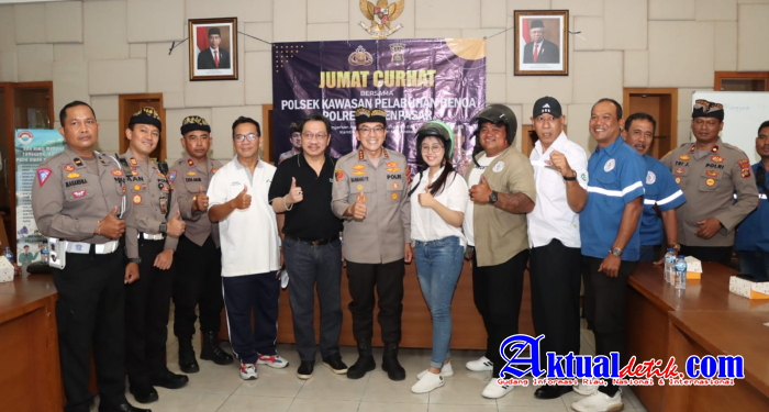 Kapolresta Denpasar Sambangi Kantor DPD ATLI Pelabuhan Benoa, Ini Curhat Warga