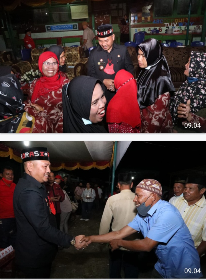 Bupati Taput Buka Puasa Bersama Masyarakat Desa Setia dan Desa Suka Maju Kecamatan pahae jae