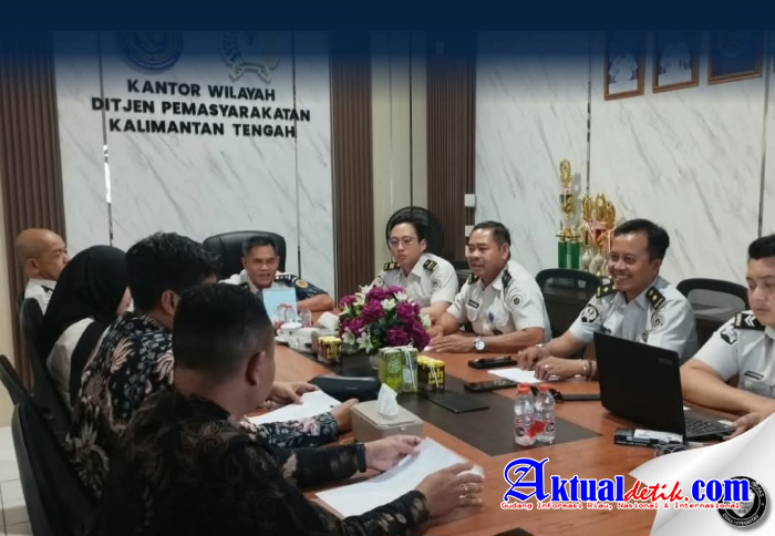 Bapas Palangka Raya ikuti Sidang TPP Pemindahan Warga Binaan Di Kanwil Ditjenpas Kalteng