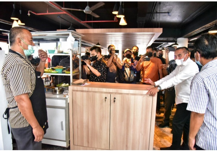 Pindahkan Pedagang Kaki lima ke Kantin Kantor Gubernur, Edy Rahmayadi Pastikan Tanpa Sewa Lapak