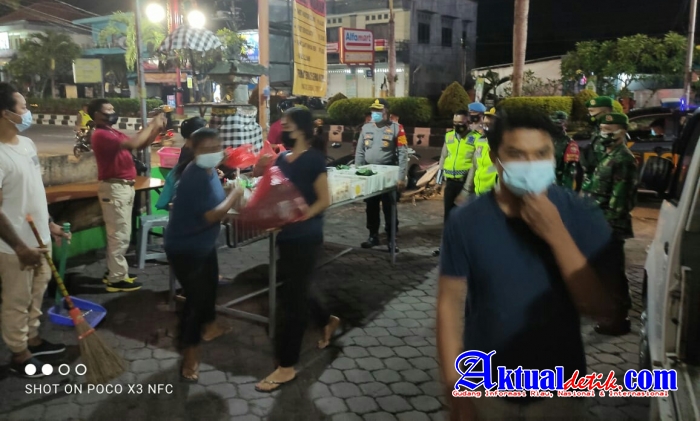 Operasi Aman Nusa II 2021, Petugas Himbau Masyarakat Disiplin Prokes dan Patuhi Peraturan PPKM Darur