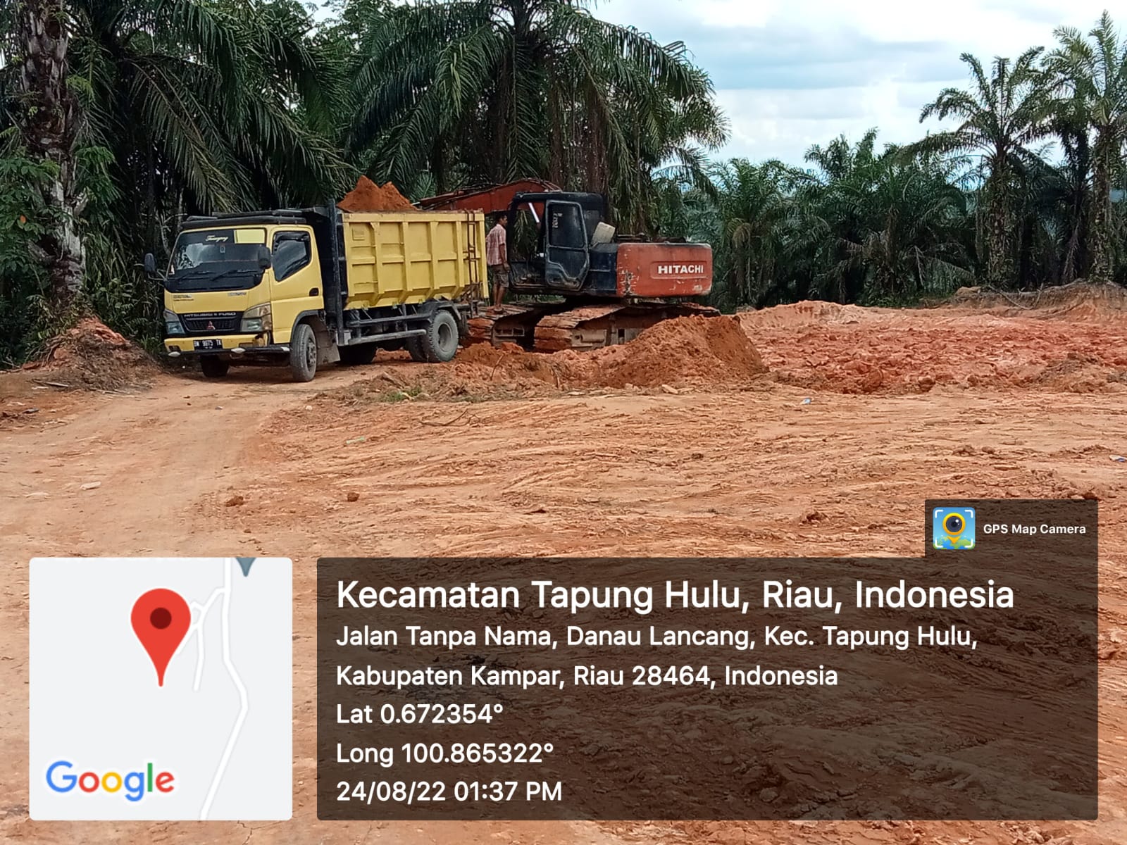 Tambang Illegal Kangkangi Peringatan Pemda Kampar, Diminta Lapor ke Polsek 