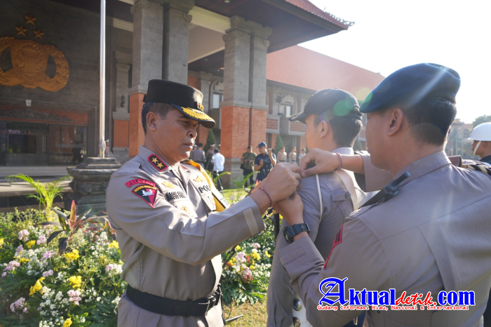 Kapolda Bali Pimpin Gelar Ops Zebra Agung 2023