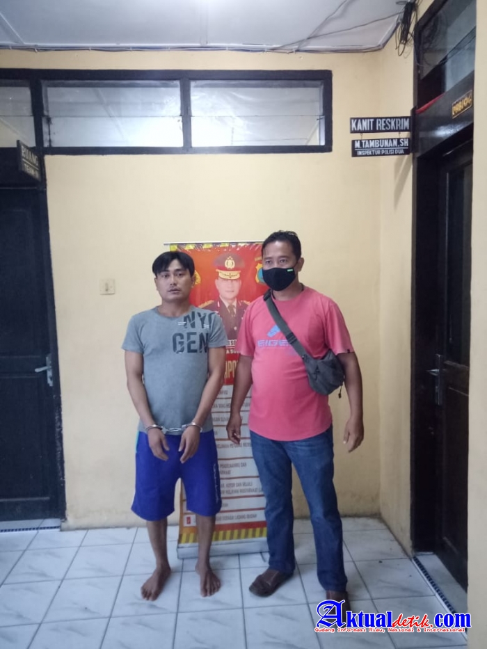 Polsek Perbaungan Tangkap Pencuri Sepeda Motor KLX
