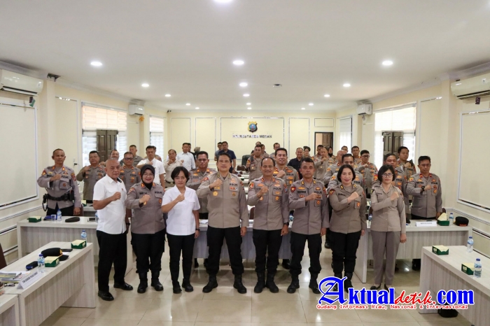 Wakapolrestabes Medan Ikuti Sosialisasi Penguatan Tugas Dan Kewenangan Polri