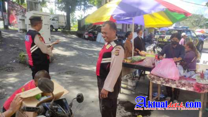 Jelang Hari Raya Idul Fitri, Polsek Ubud Gencarkan Patroli Dialogis Jaga Kondusifitas Kamtibmas