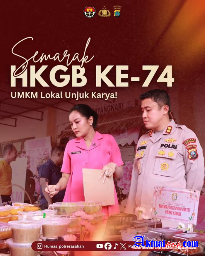 Semarak HKGB ke-74 Tahun 2026, Bhayangkari Cabang Asahan Gelar Lomba Stand Bazar UMKM