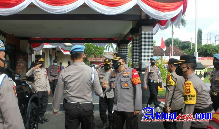 Polres Gianyar Terima Kunjungan Supervisi Tim Biro Provos Divpropam Mabes Polri