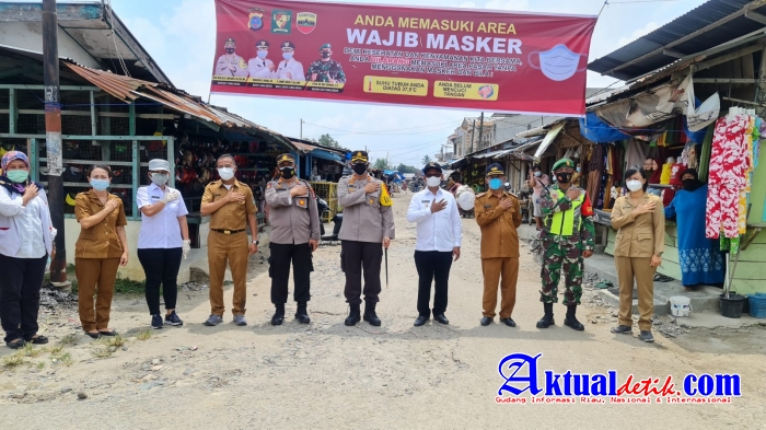 Kapolda Sumut Cek Pelaksanaan PPKM Didampingi Kapolres Simalungun