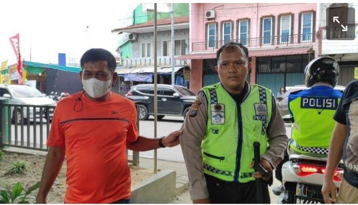 Satuan unit Reskrim Polsek Delitua Menangkap Polisi Gadungan