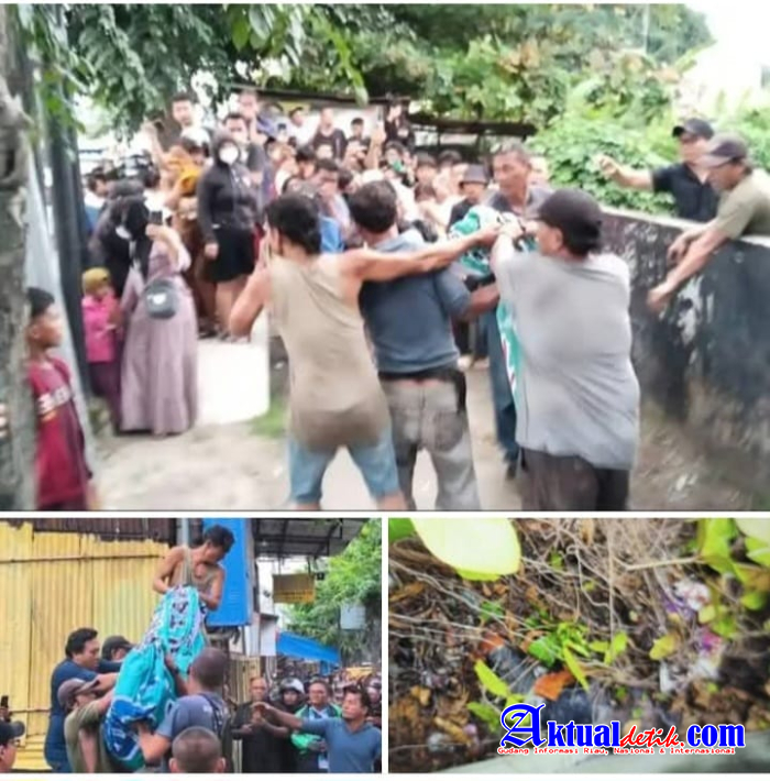 Sesosok Mayat Pria Ditemukan Membusuk di Semak Belukar Cinta Damai Medan Helvetia