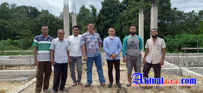 Masjid Jamik Nurul Pernah Dikunjungi DPRD Babel Malah Hanya 13 Tiang yang di Bangun