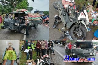 Ditabrak Mobil Pick Up L300, Sujono Pengendara Sepeda Motor Tewas