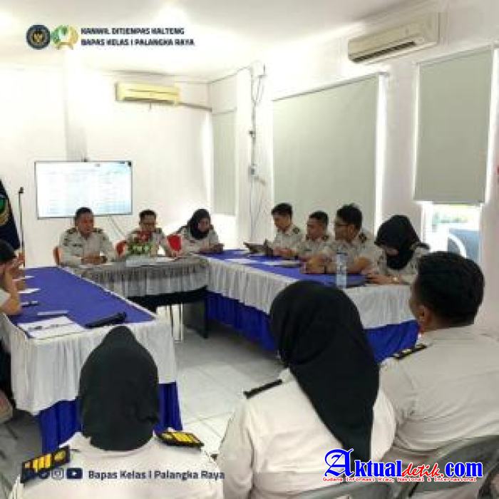 Bapas Palangka Raya Laksanakan Sidang TPP Bahas Program Integrasi Sosial Klien Pemasyarakatan