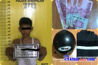 Polsek Senapelan Ringkus Residivis Jambret Kambuhan 5 TKP di Pekanbaru