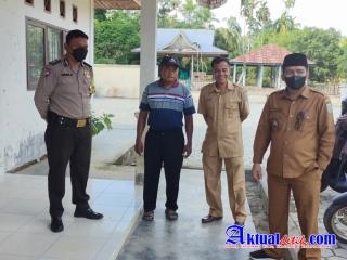 Camat Bandar Petalangan Lakukan Monitoring Persiapan Pilkades Serentak 2021