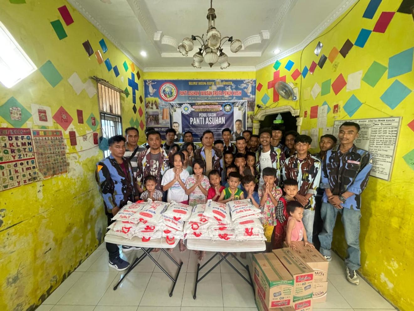 DPD Sapma IPK Deli Serdang Santuni Anak Yatim Di Panti Asuhan Ervita, Terpanggil Bantu Sesama