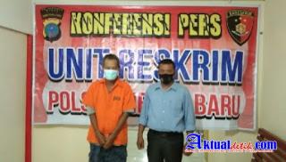 Warga Perwira II Diringkus Polsek Medan Baru Lantaran Miliki Ganja