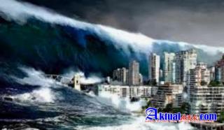 It is predicted that an earthquake and tsunami will occur in the city of Padang