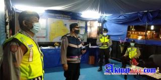 Polresta Denpasar Bersinergi Pol PP Dishub dan Ansor Pantau Pos Penyekatan