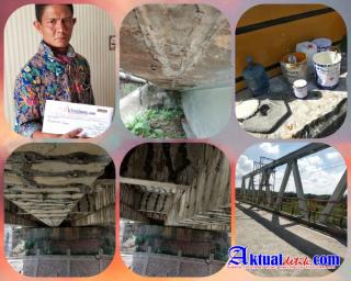 Pemeliharaan Jembatan Di Satker NVT P2JN Wilayah II Riau Diduga Menyimpang