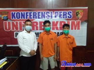 Tekab Polsek Medan Telah Diamankan Dua Pelagu Melakukan Transaksi Narkoba